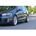 Накладки сплиттеры на пороги на Volkswagen Golf VI GTI / GTD